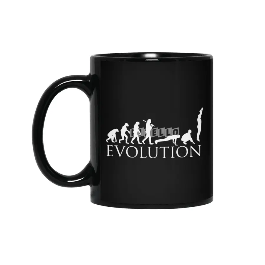 Evolution Fitness Gym Siyah Kupa
