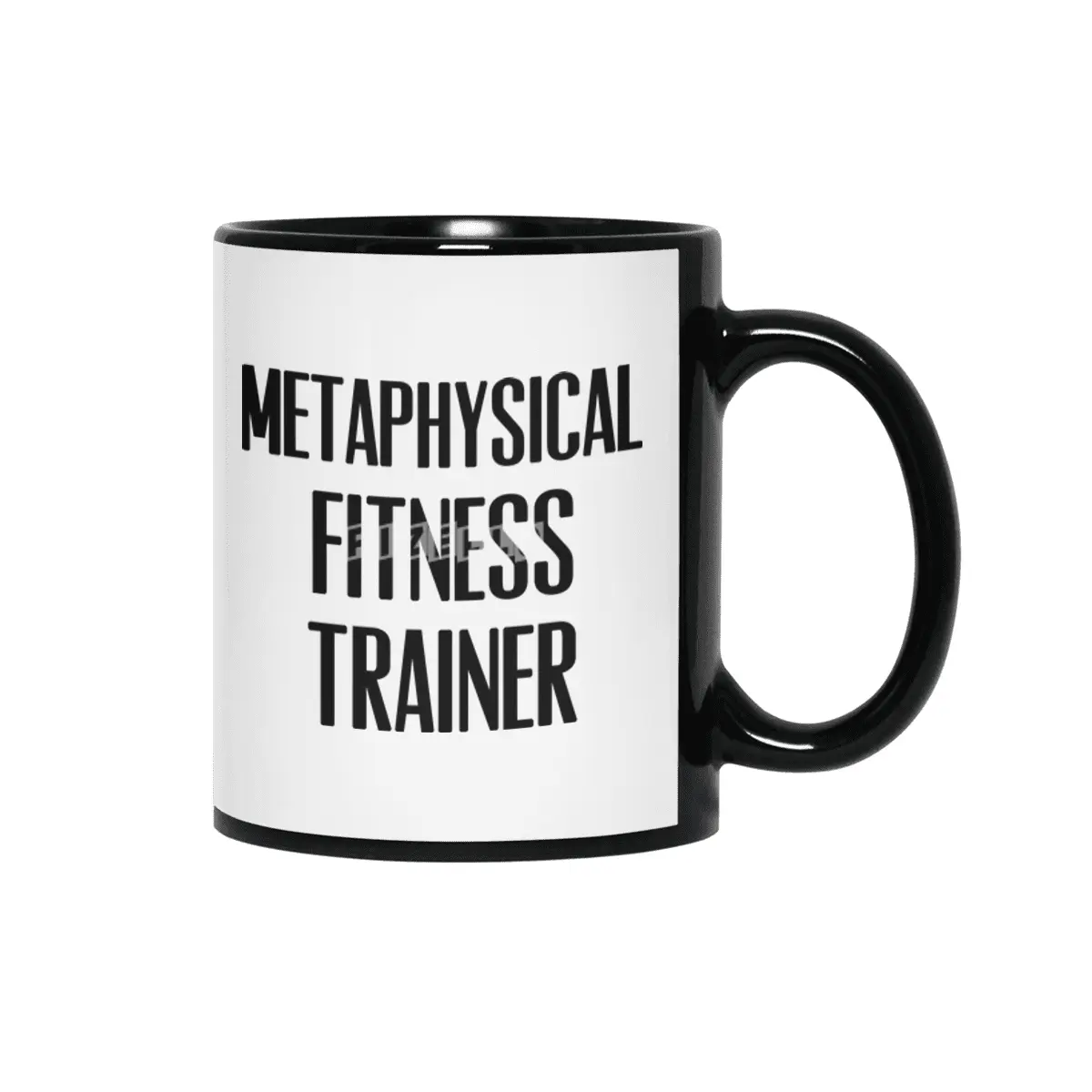 Metaphysical Fitness Trainer Siyah Kupa