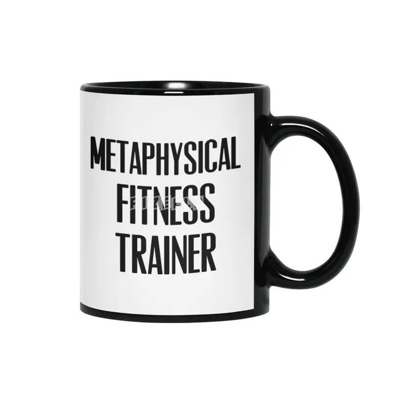 Metaphysical Fitness Trainer Siyah Kupa