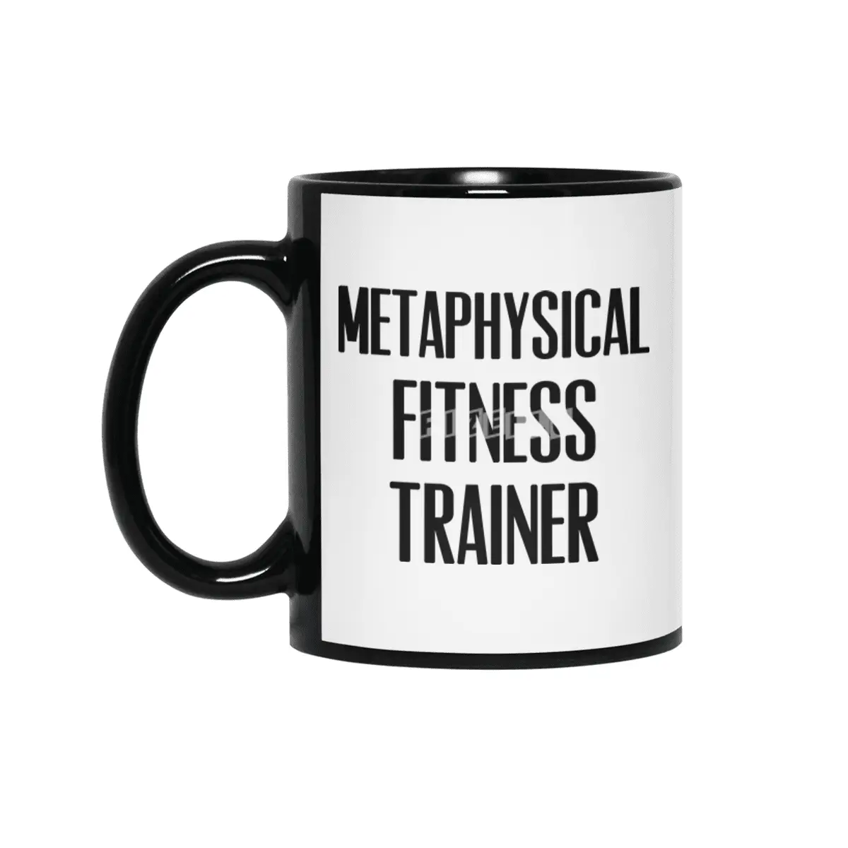 Metaphysical Fitness Trainer Siyah Kupa