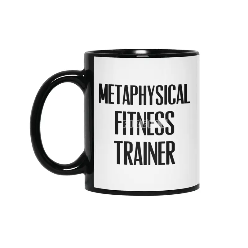 Metaphysical Fitness Trainer Siyah Kupa