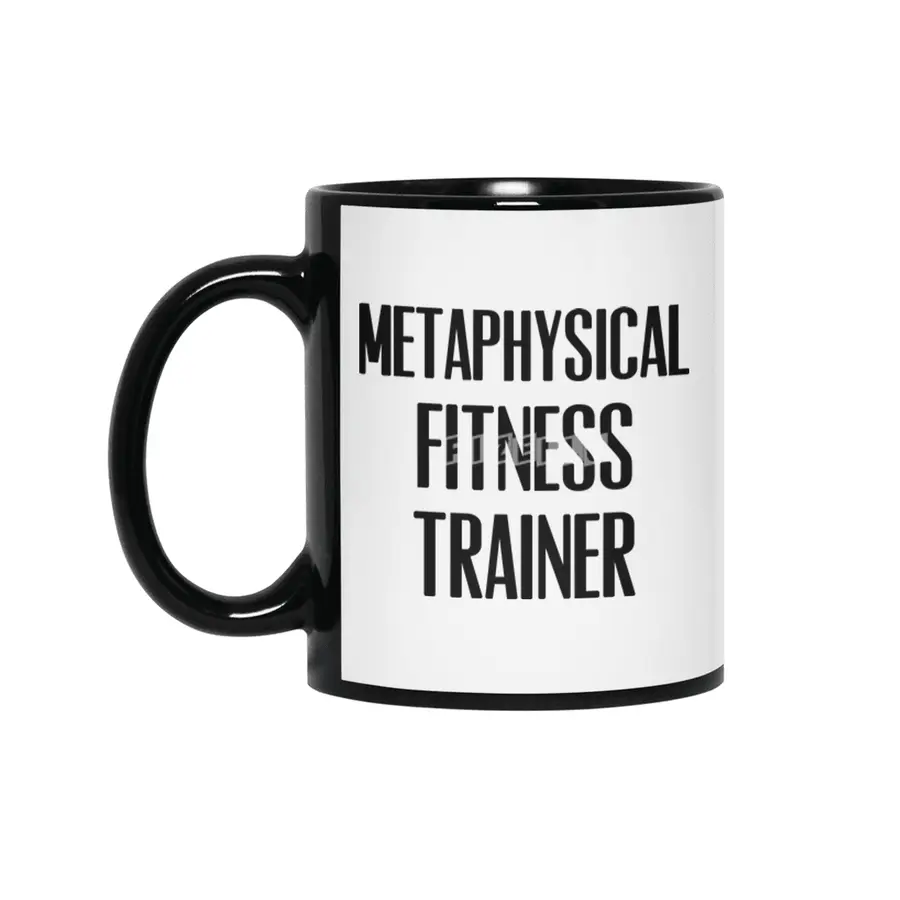 Metaphysical Fitness Trainer Siyah Kupa