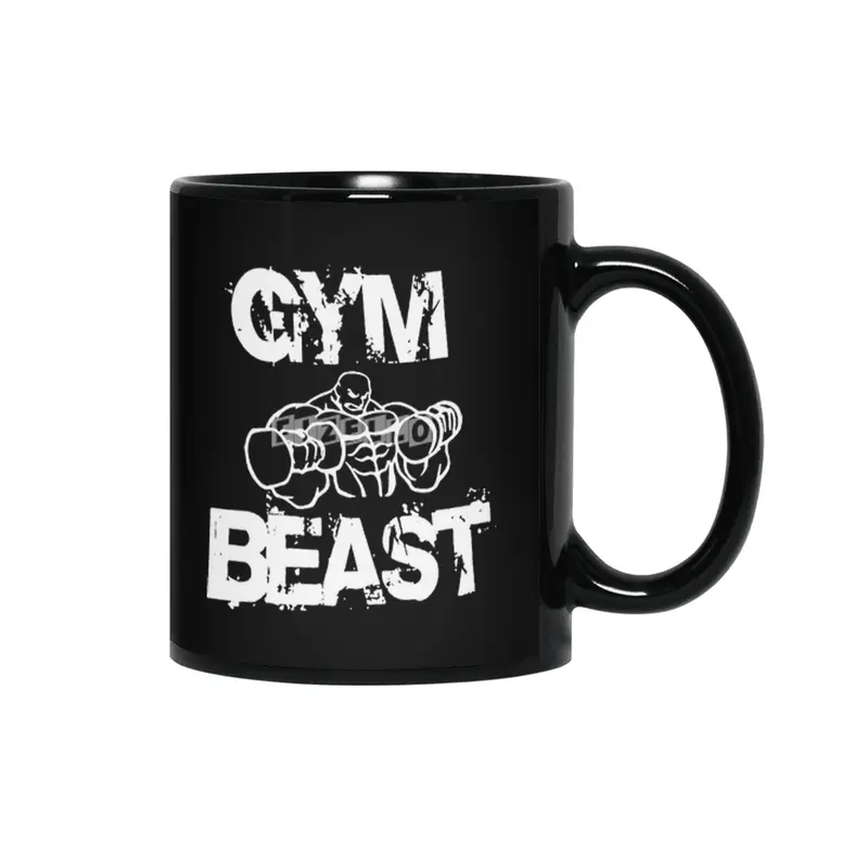 GYM BEAST Women Workout Mesh Tank Top Gym Fitness running Siyah Kupa