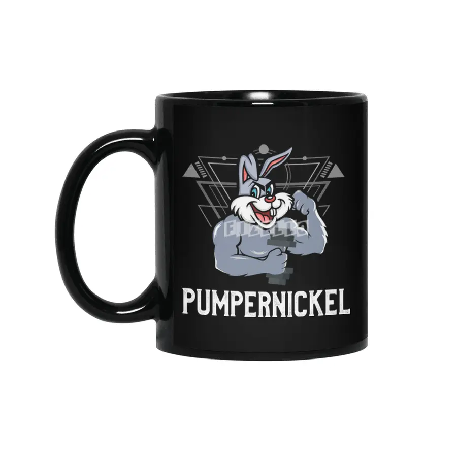 Pumpernickel Fitness Workout Training Siyah Kupa