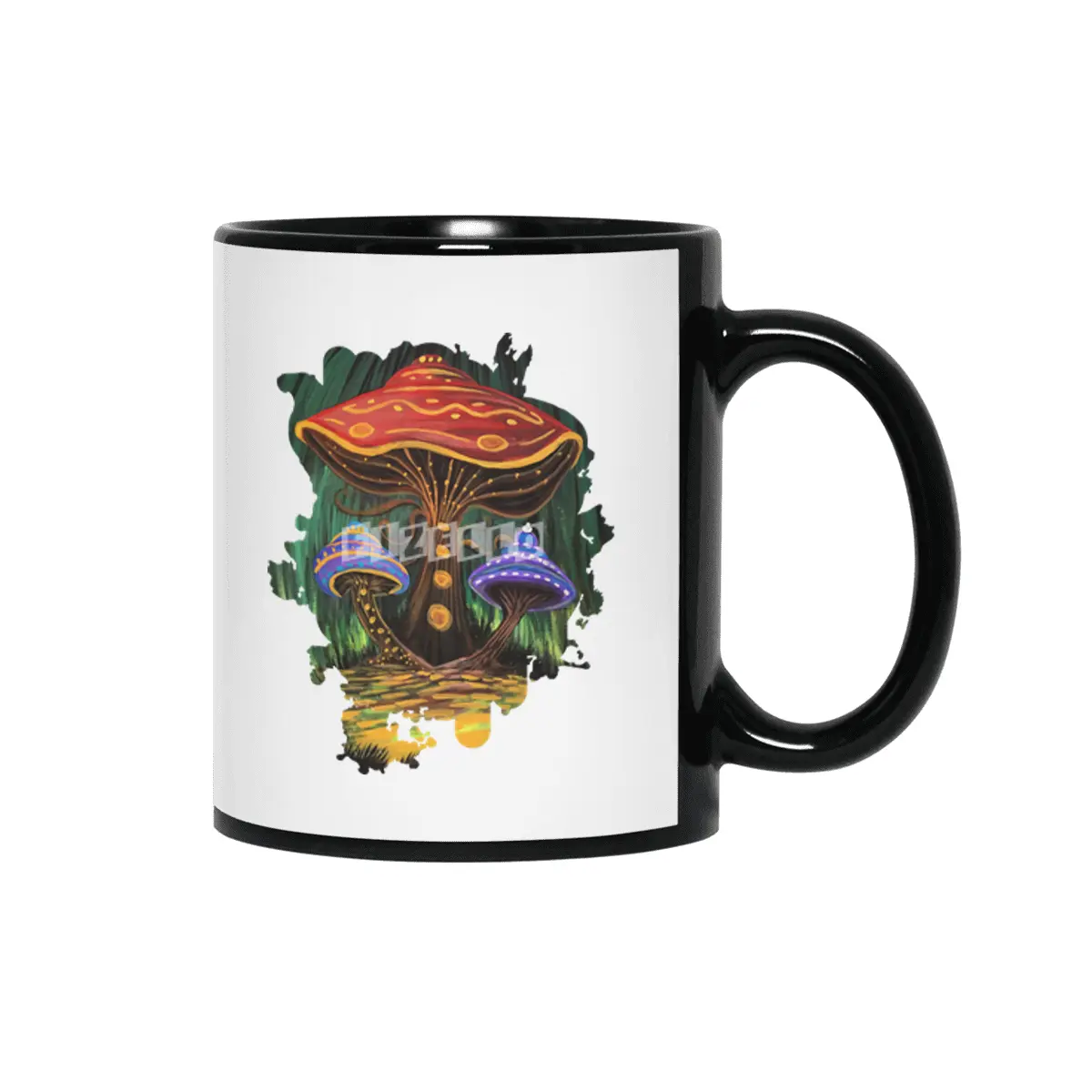 A Mushroom World Siyah Kupa