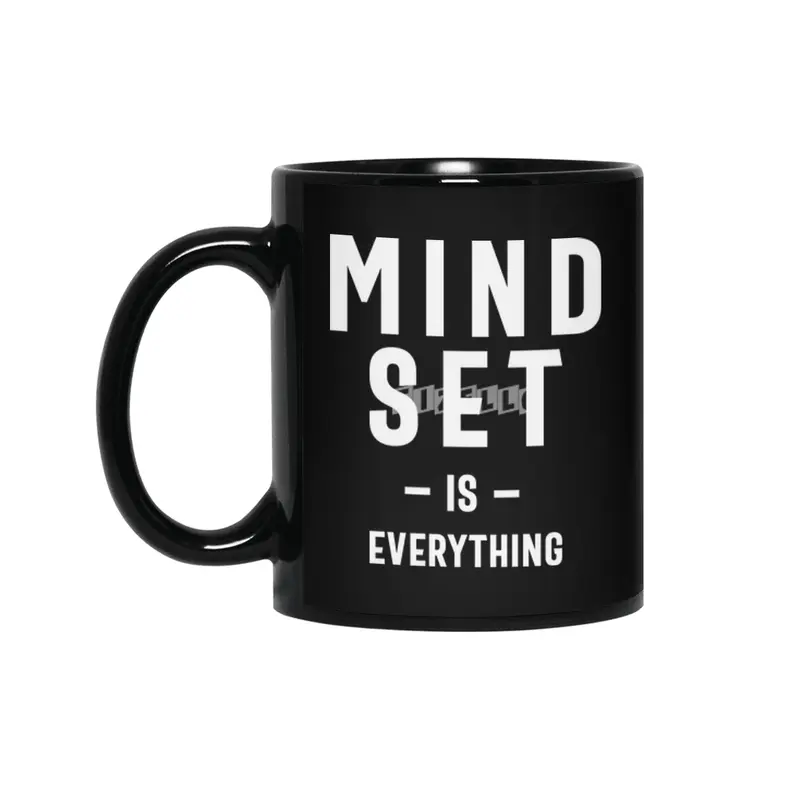 Growth Mindset Entrepreneur Teacher Fitness Motivation Siyah Kupa