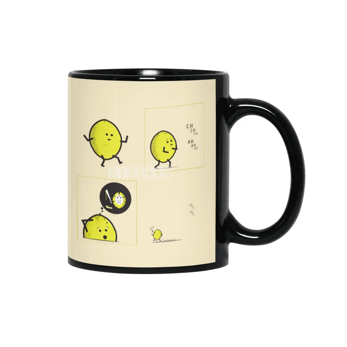 Lemon Episode Horror Ch ch ch Siyah Kupa