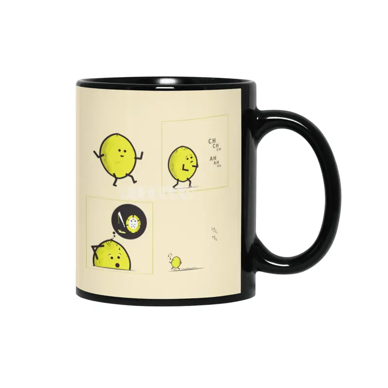 Lemon Episode Horror Ch ch ch Siyah Kupa