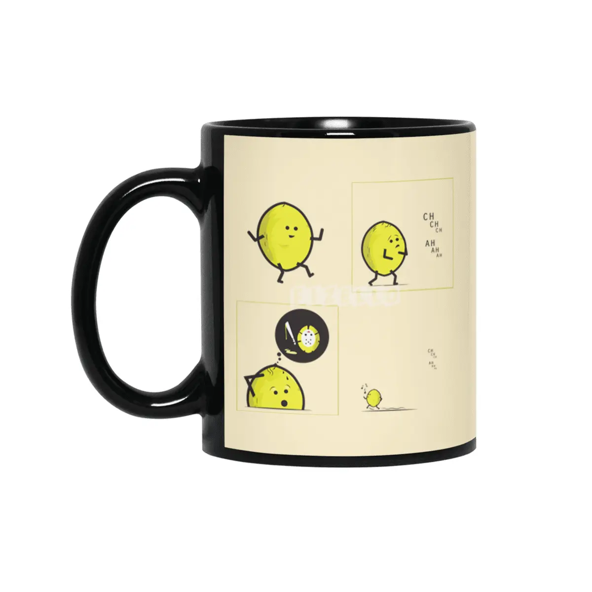 Lemon Episode Horror Ch ch ch Siyah Kupa