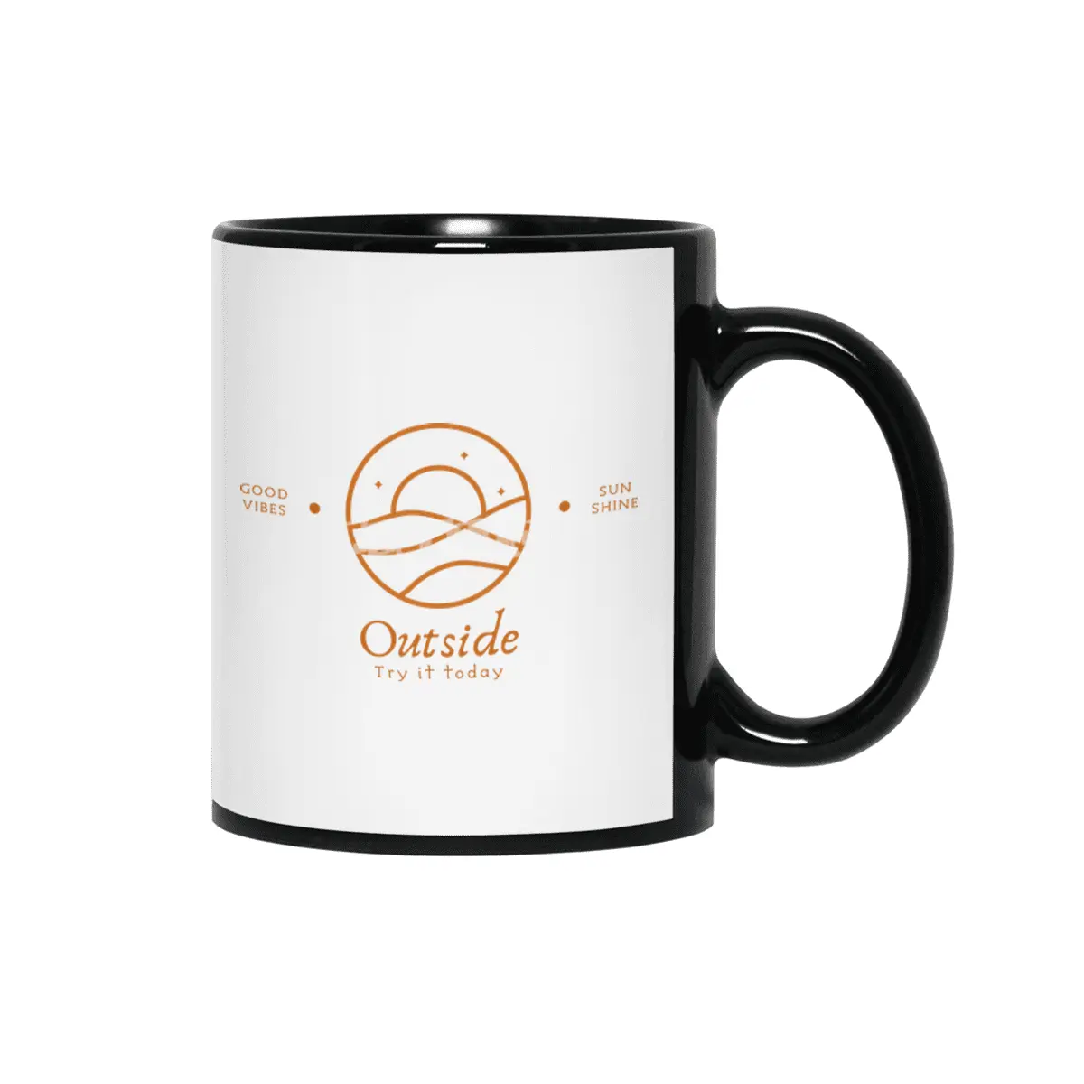OUTSIDE for lovers of the great outdoors, hiking, camping, nature and good vibes Siyah Kupa