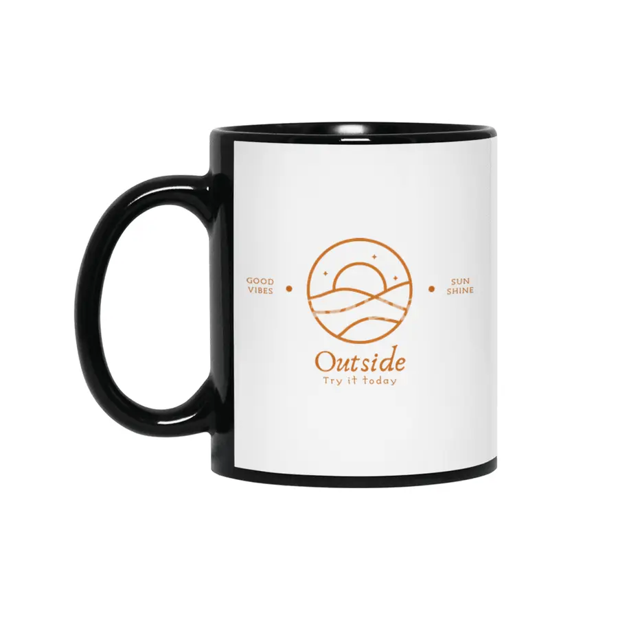 OUTSIDE for lovers of the great outdoors, hiking, camping, nature and good vibes Siyah Kupa
