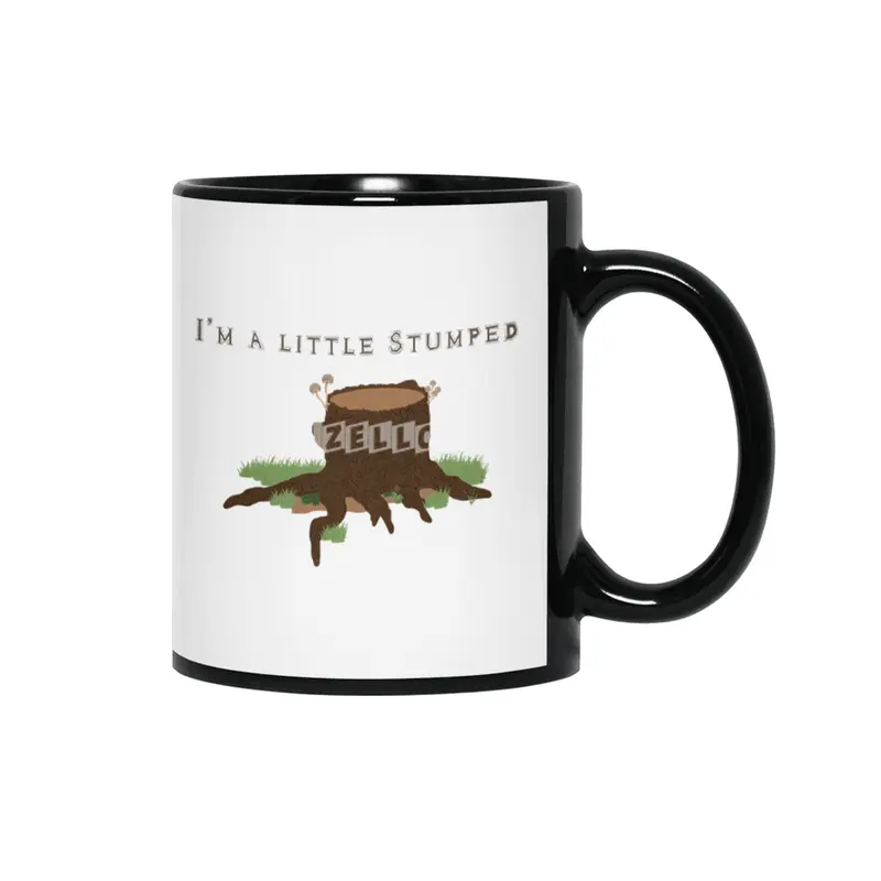 I'm A Little Stumped Nature Lover Siyah Kupa