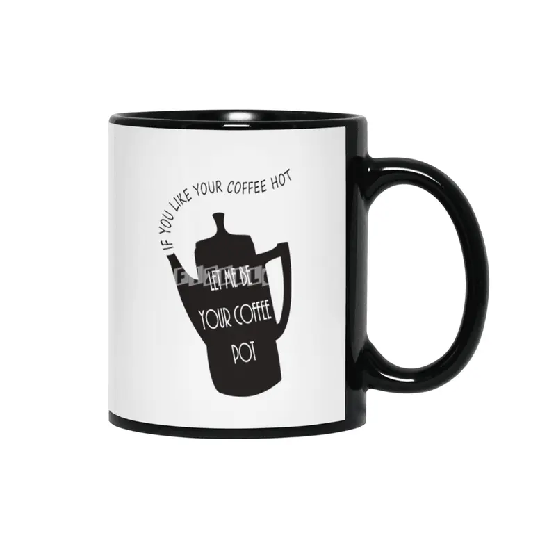 Let Me Be Your Coffee Pot Siyah Kupa