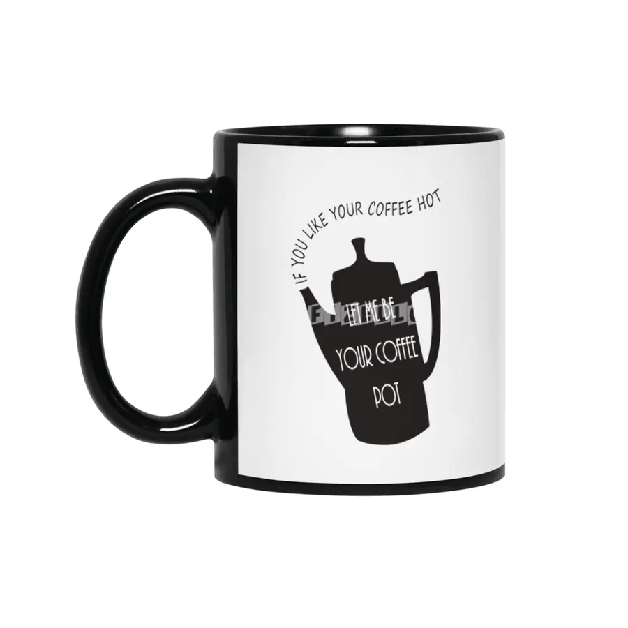 Let Me Be Your Coffee Pot Siyah Kupa