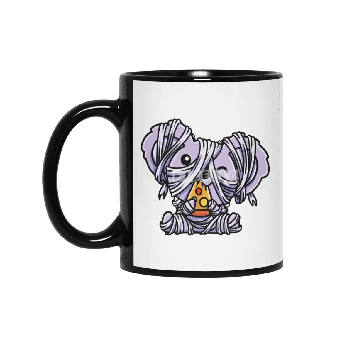 Cute Spooky Halloween Koala Bear as Mummy Costume Siyah Kupa