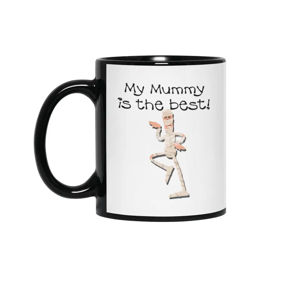 My Mummy is the best! Siyah Kupa