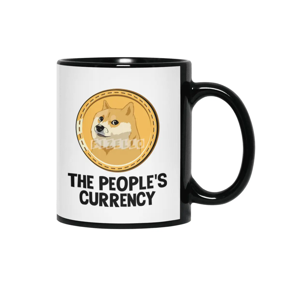 The Peoples Currency Funny Crypto Cryptocurrency Siyah Kupa