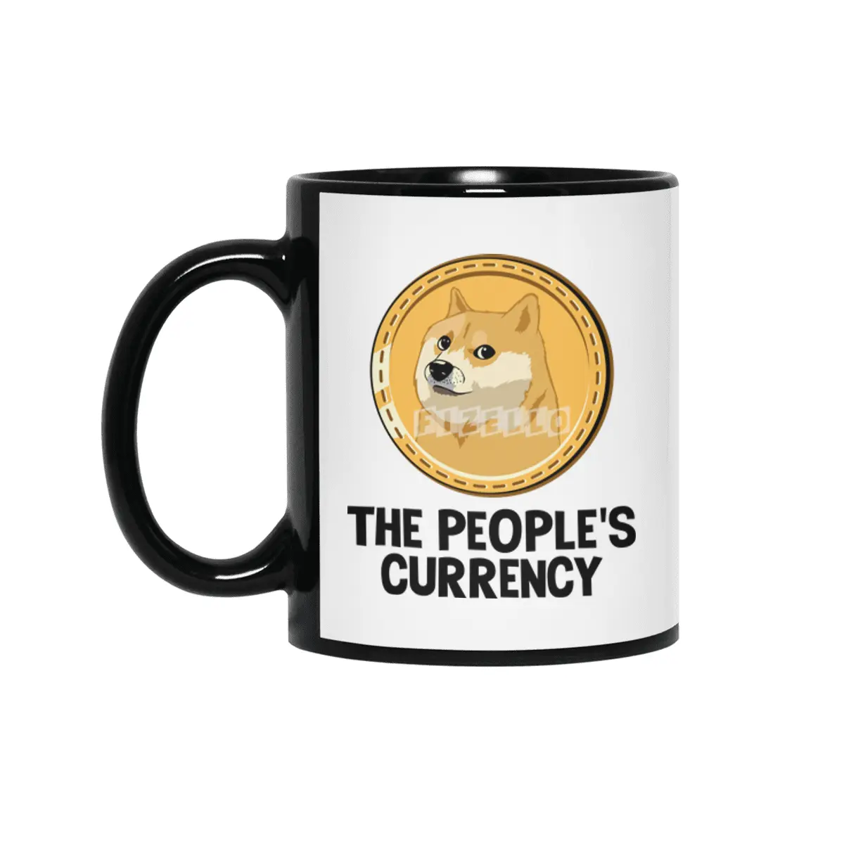 The Peoples Currency Funny Crypto Cryptocurrency Siyah Kupa