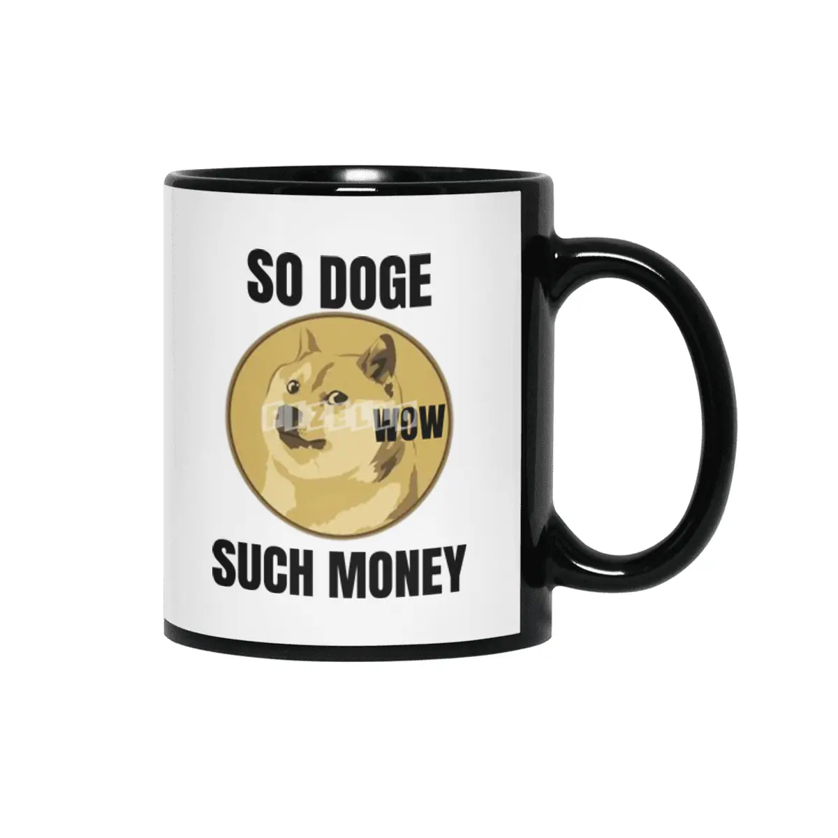 Dogecoin Hodl - Crypto Shirt Siyah Kupa