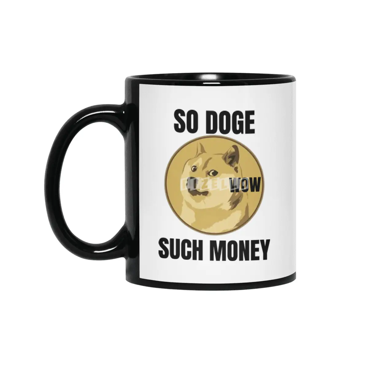 Dogecoin Hodl - Crypto Shirt Siyah Kupa