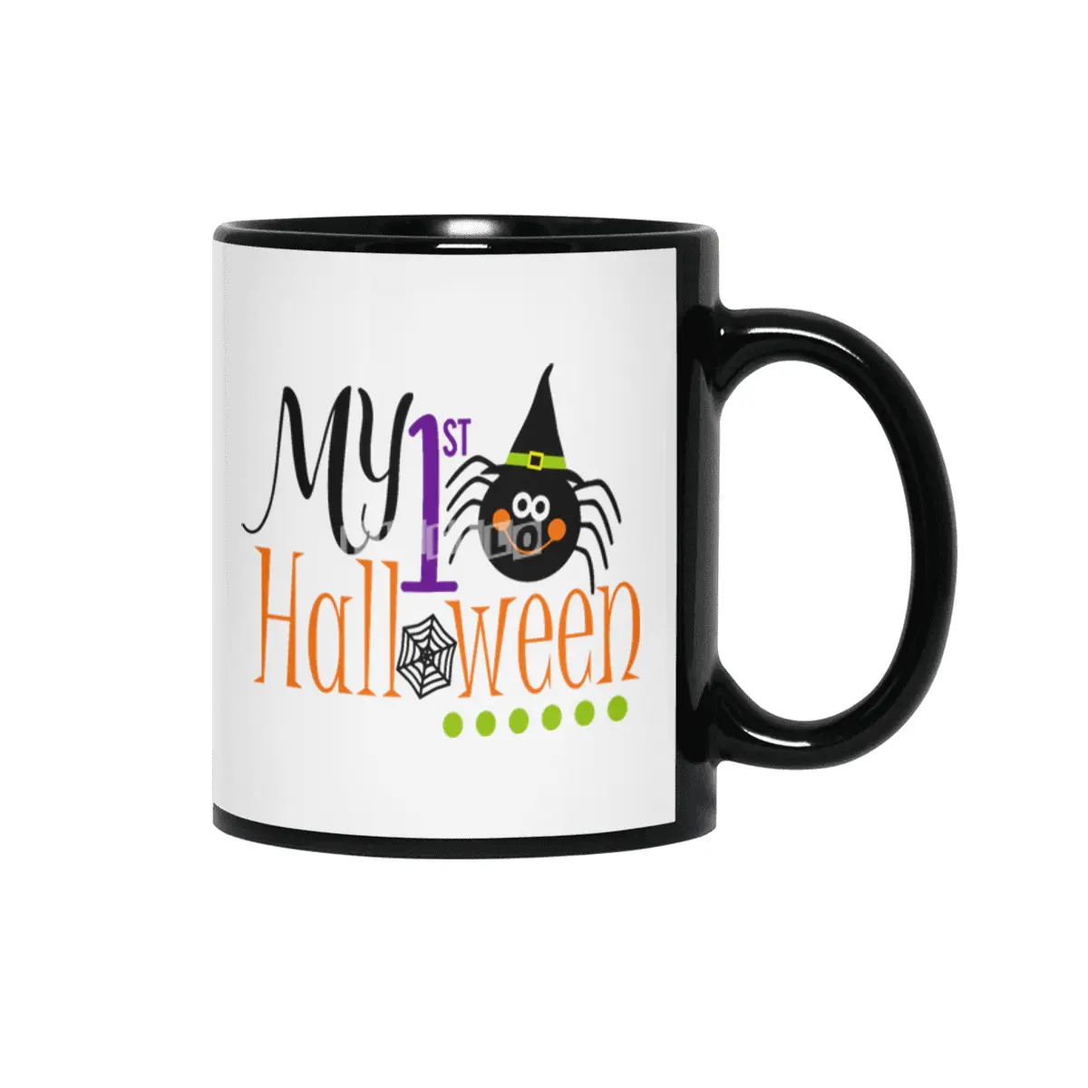 My First Halloween Siyah Kupa