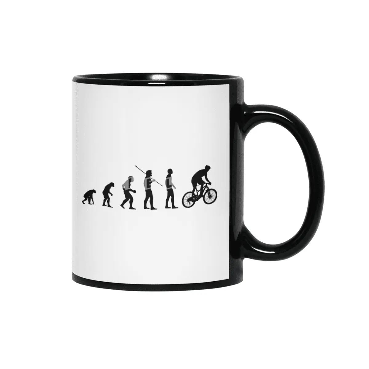Funny Cyclist Meme - Biker Evolution of Man Bmx Bv Siyah Kupa