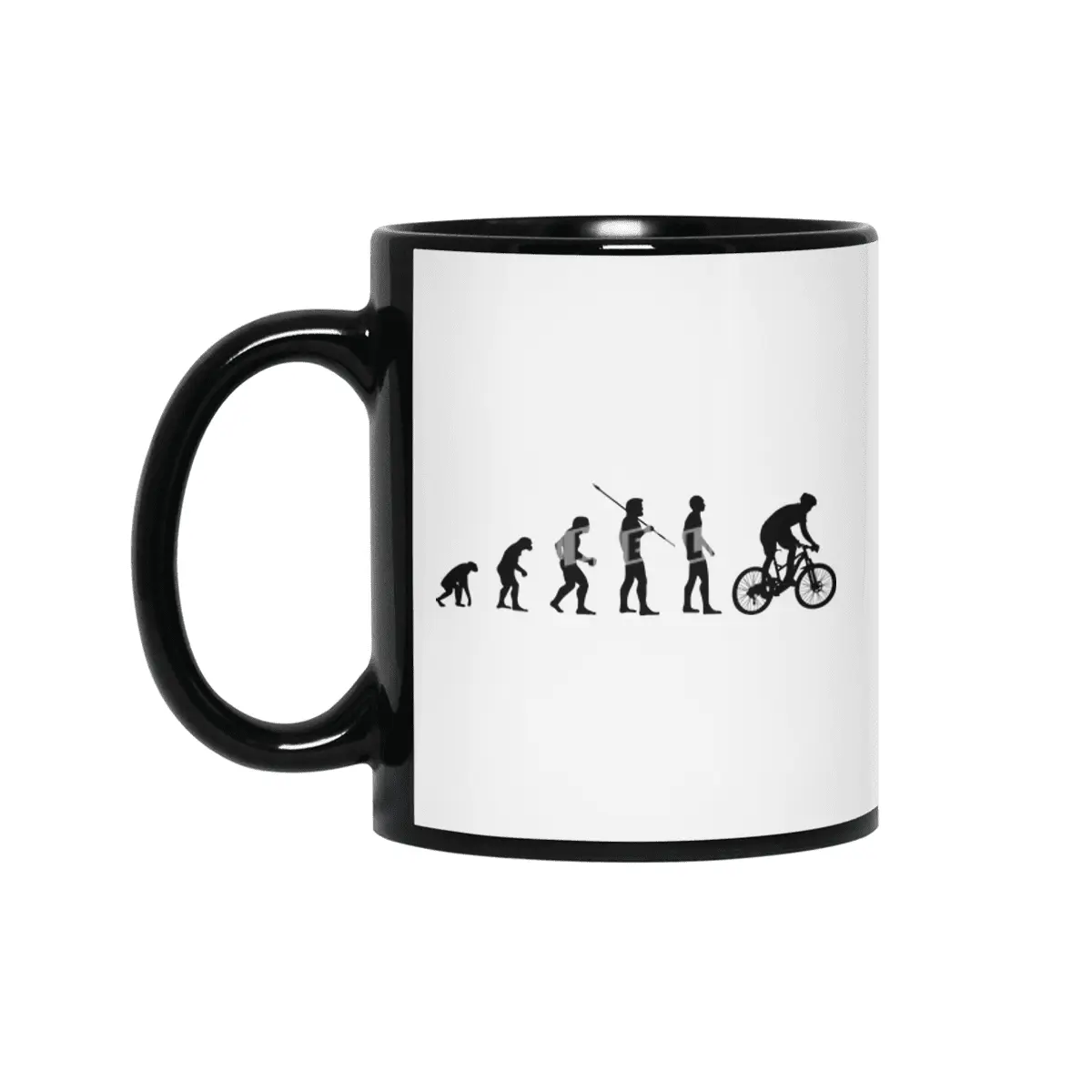 Funny Cyclist Meme - Biker Evolution of Man Bmx Bv Siyah Kupa