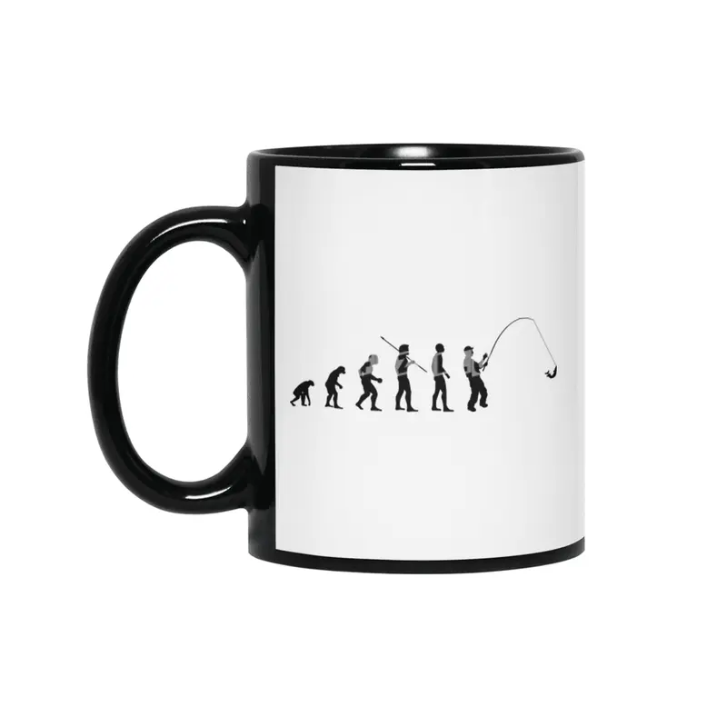Funny Fishing Evolution of Man Fishers Parody Bv Siyah Kupa