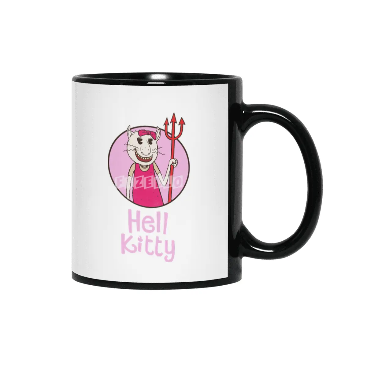 Hell Kitty Siyah Kupa