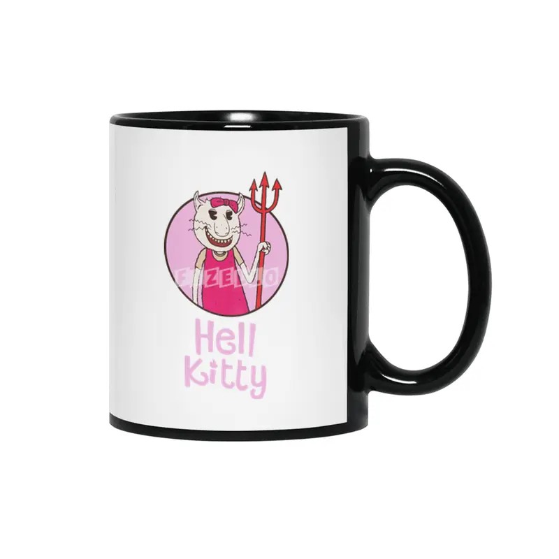Hell Kitty Siyah Kupa