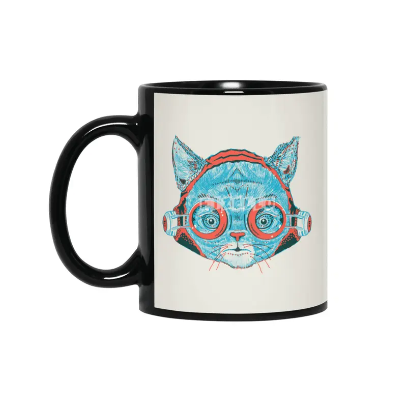 Meowz Kanata Siyah Kupa