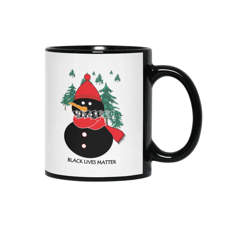 At Christmas, Black Lives Matter Too Siyah Kupa
