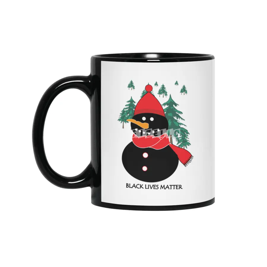 At Christmas, Black Lives Matter Too Siyah Kupa