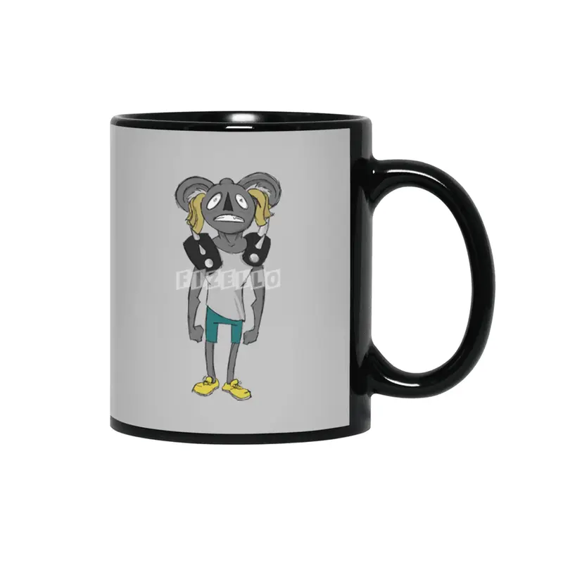 Koala Siyah Kupa