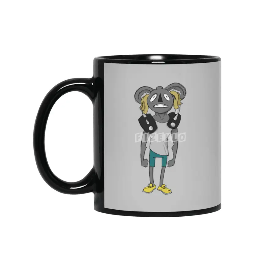 Koala Siyah Kupa
