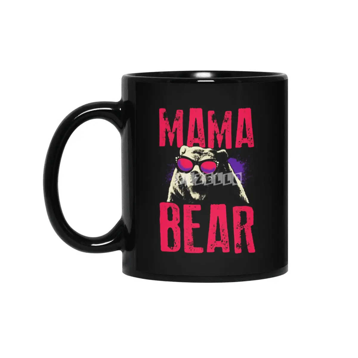Mama Bear Mom Mother Mothers Day Matching Family For Women Siyah Kupa