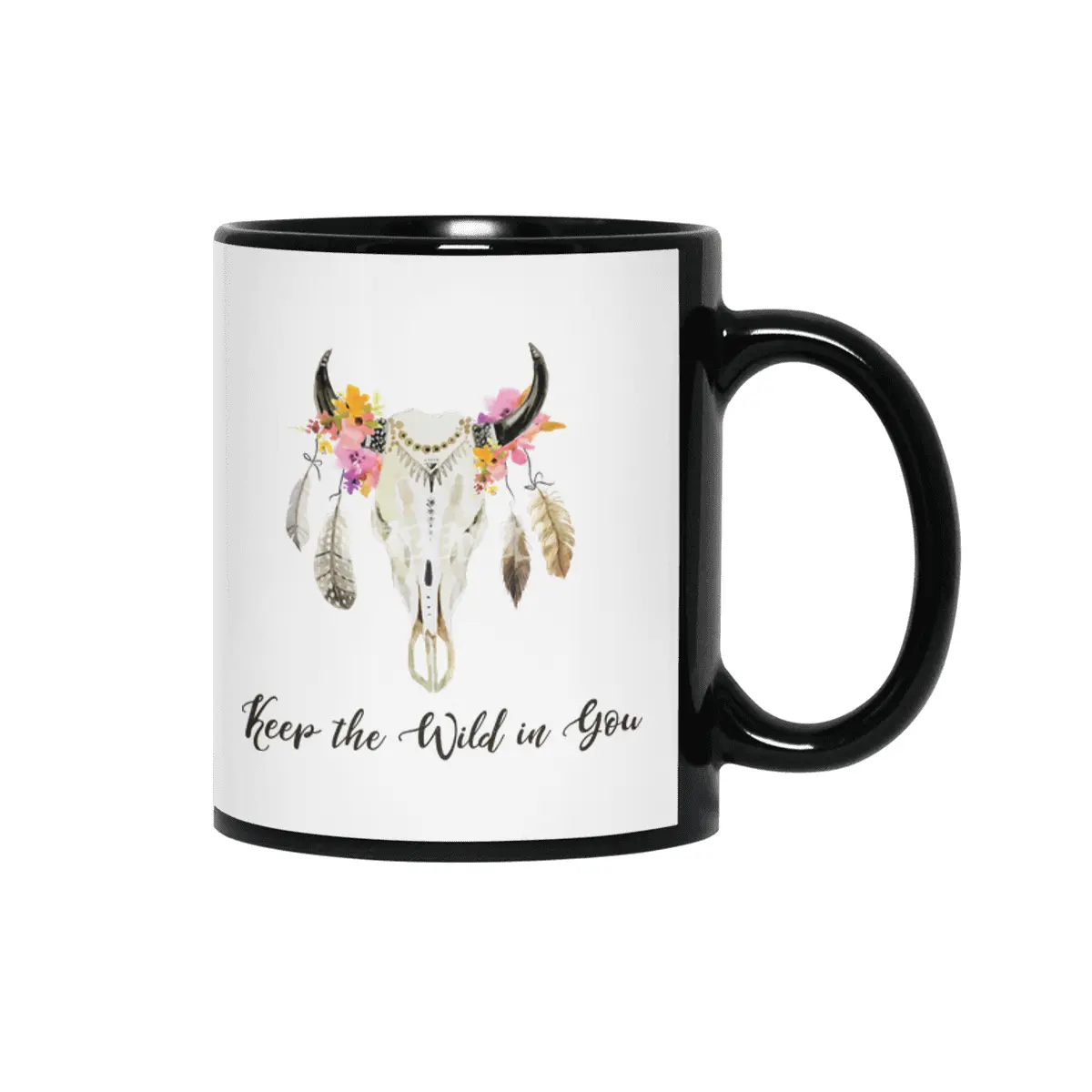 Keep the Wild in You Siyah Kupa
