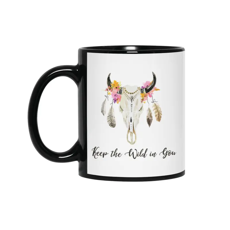 Keep the Wild in You Siyah Kupa