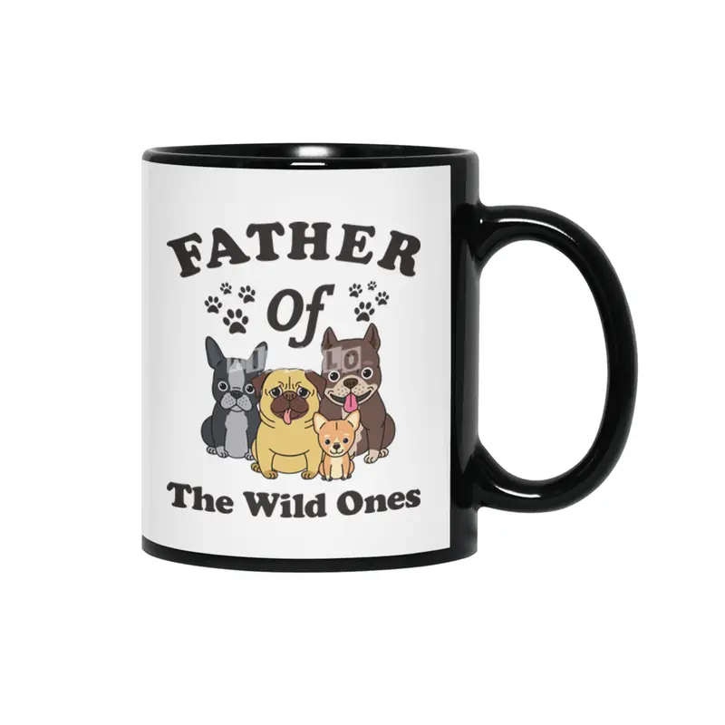 Father of The Wild Ones Siyah Kupa