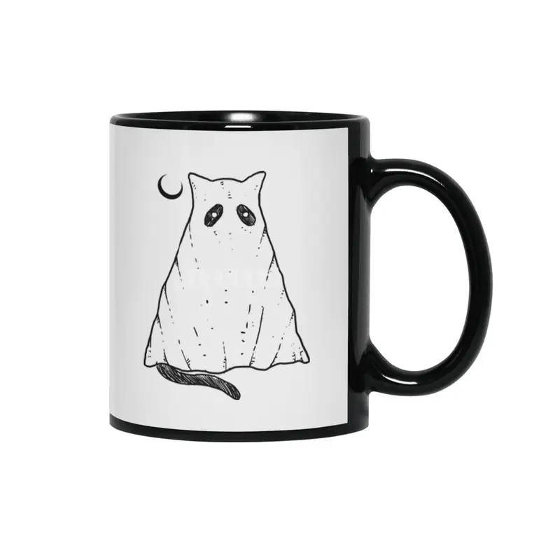 Ghost cat Siyah Kupa