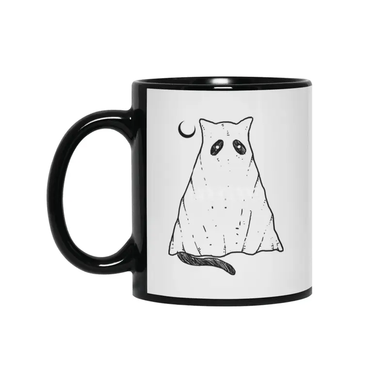 Ghost cat Siyah Kupa