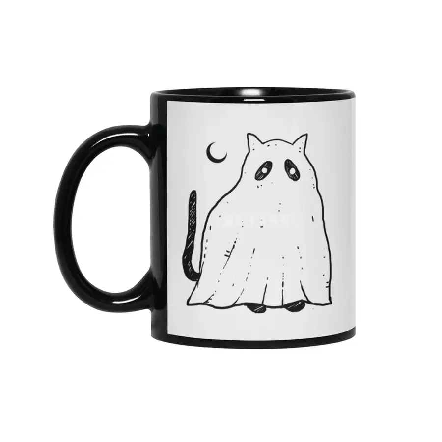 Ghost Cat Siyah Kupa