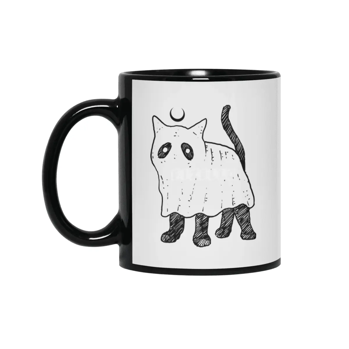 Ghost Cat Siyah Kupa