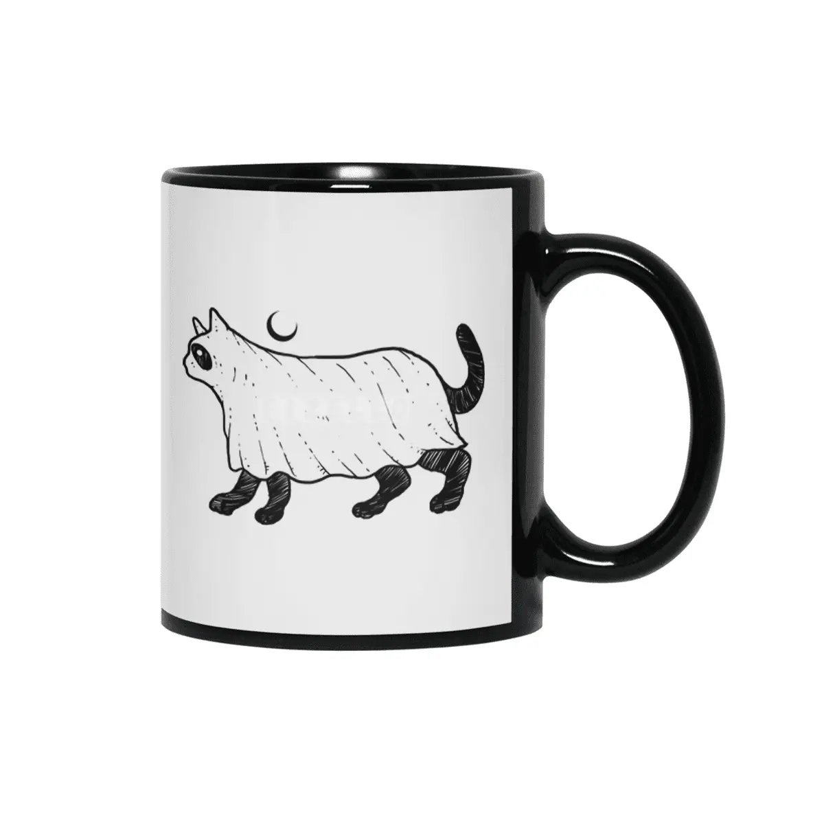 Ghost Cat Siyah Kupa