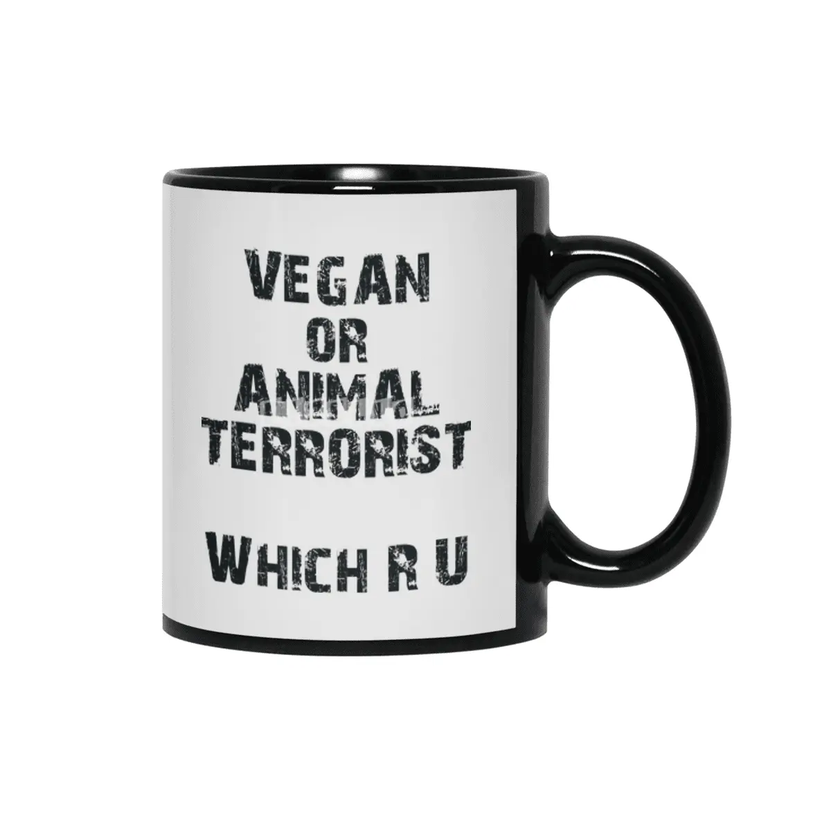 Vegan or Animal Terrorits: Which R U Siyah Kupa