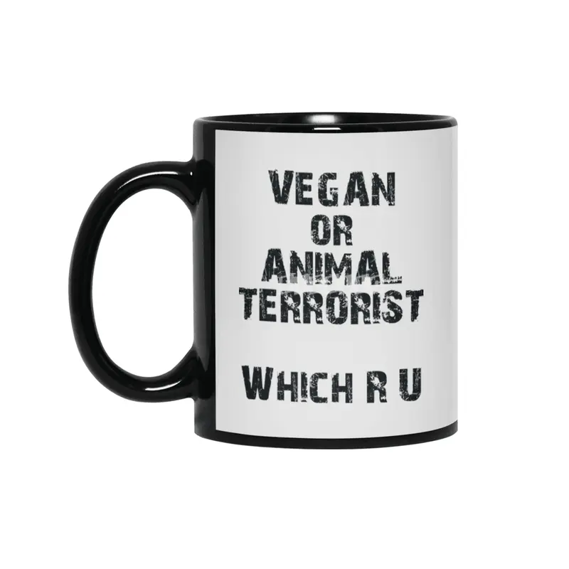 Vegan or Animal Terrorits: Which R U Siyah Kupa