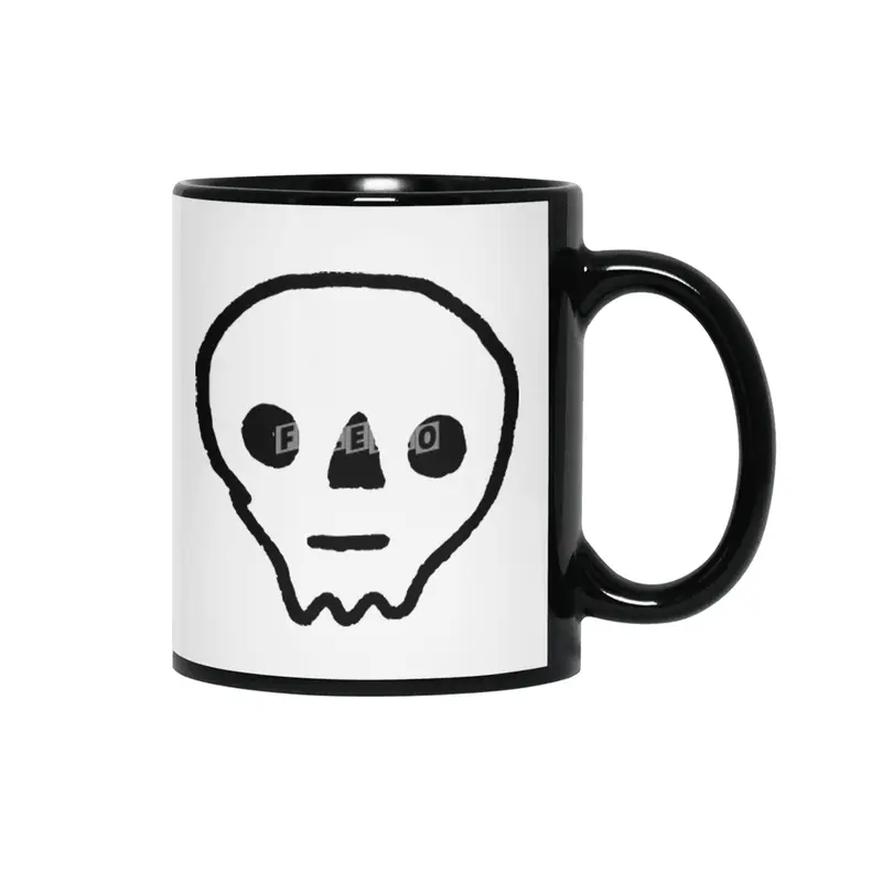 Skull Siyah Kupa