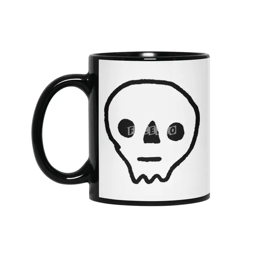 Skull Siyah Kupa