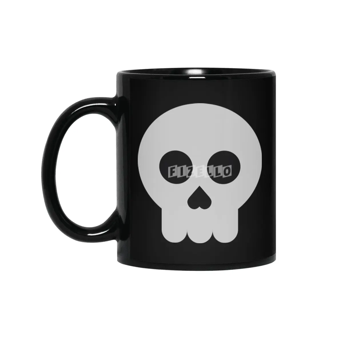 Skull Siyah Kupa