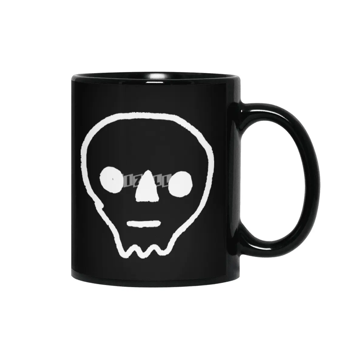 Skull Siyah Kupa